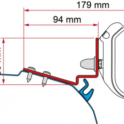 Fiamma Adap.F35 Black