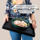 Porcelain Magnetic Food Bowl - Forest Green