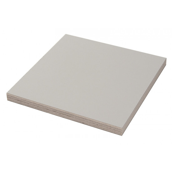Furniture panel, poplar plywood panel - light grey