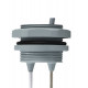 Compact tank electrode 15-50K for fresh water, wastewater and sewage tanks