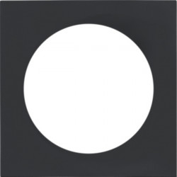 Berker INTEGRO Pure single frame, matte black