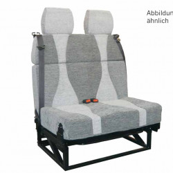 Divano 506 bench seat, installation on the right/control lever on the left - useful when installing the bench facing against the direction of travel