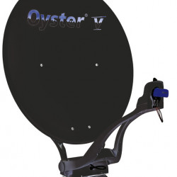 Ten Haaft Oyster V85 Premium Satellite System Single Skew, Anthracite