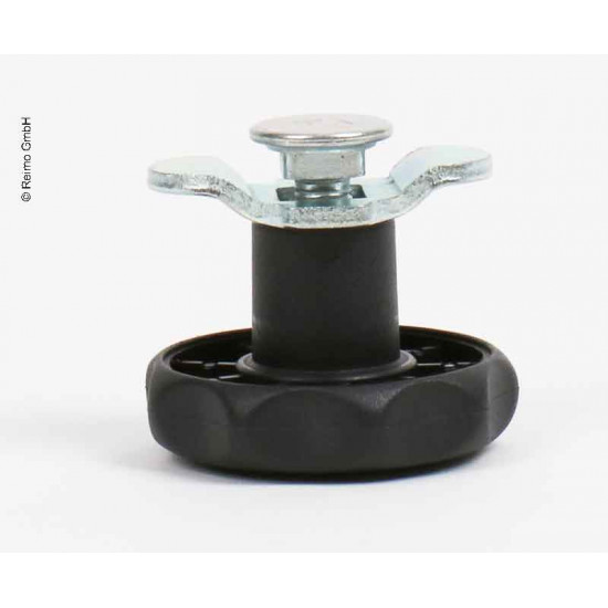 Screw fitting with star handle