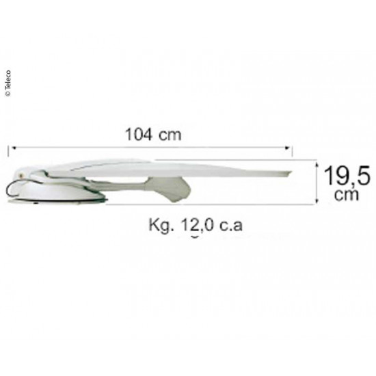FlatSat Skew Easy Smart 85 satellite system