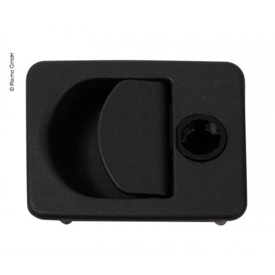Recessed handle lock for wall thickness 28-45 mm