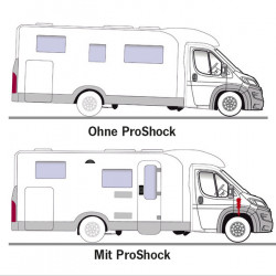 Comfort strut for the front axle for Fiat Ducato X250/X290 (and similar models) Heavy Chassis