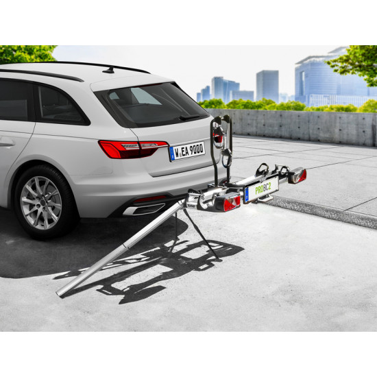 Universal loading ramp for bicycle carriers