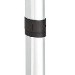 Articulated table leg, center joint, 675/315mm, silver
