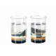 HOLIDAY TRAVEL SPIRIT SAN glass set, 2-piece.