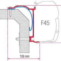 Fiamma Adapter Kit Laika X, 3 holders of 15 cm