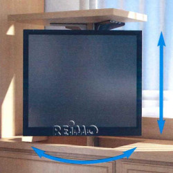 TV mount. TFT TV. 17" hub