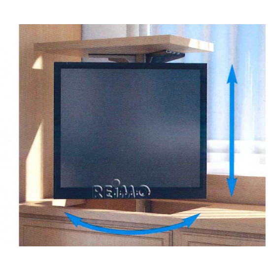 TV mount. TFT TV. 17" hub
