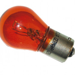 Replacement bulb 12V/21W yellow, BA15S base