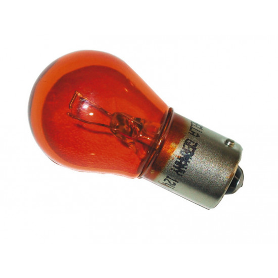 Replacement bulb 12V/21W yellow, BA15S base