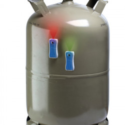 Gas cylinder level indicator - France