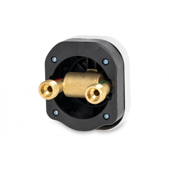 Service hatches with shower - White
