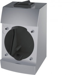 Berker Integro Box housing, matte chrome