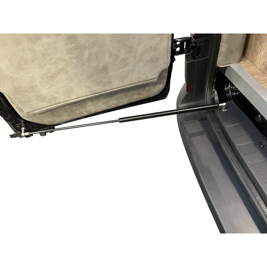 Soft-open/close system for rear doors