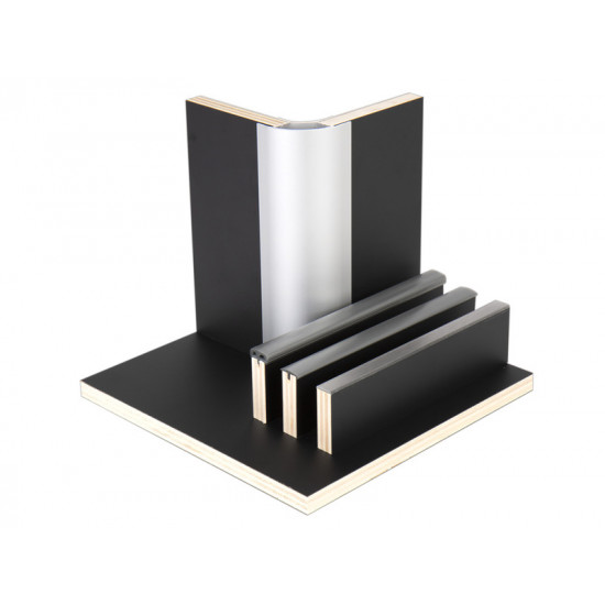 Furniture panel, matte black - HPL laminate