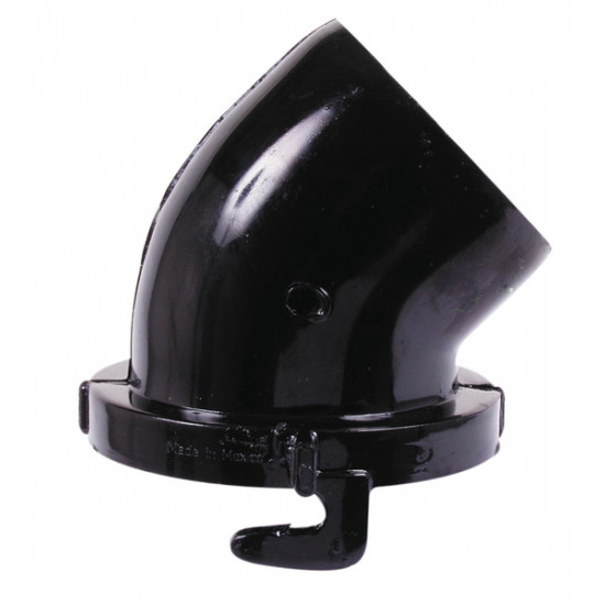 45° bayonet fitting for 76mm flexible hose
