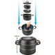 Pirate Cookware Set - 7 + 1 piece