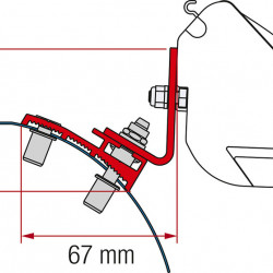 Awning adapter for F35 PRO