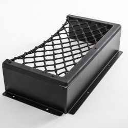 Storage net L with aluminum frame - Black