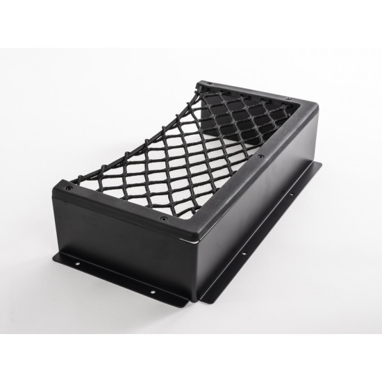 Storage net L with aluminum frame - Black