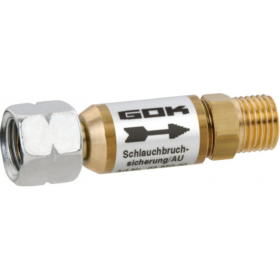 Hose rupture protection 50mbar