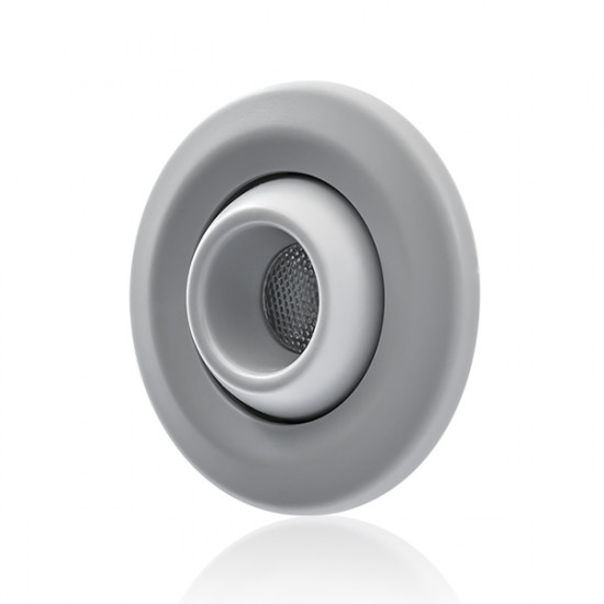 LED recessed spotlight made of ABS