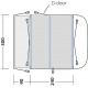 Outwell Newburg 240 Air – Inflatable awning