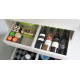 Purvario drawer runners, 8-pack - lime/anthracite
