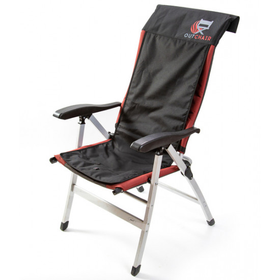 Outchair heated universal chair cushion 113 x 51 cm - Incl. battery and charger