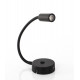 LED gooseneck lamp with USB and on/off switch