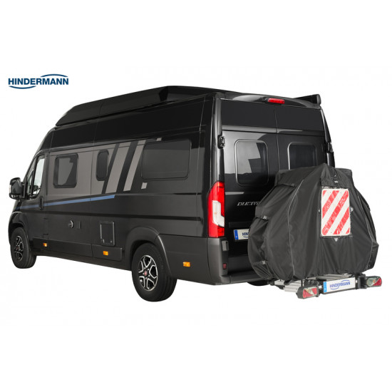UNIVERSAL BLACKLINE - proven bicycle cover in a new look for 2 bicycles/e-bikes