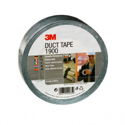 Fabric adhesive tape 50m x 50mm silver