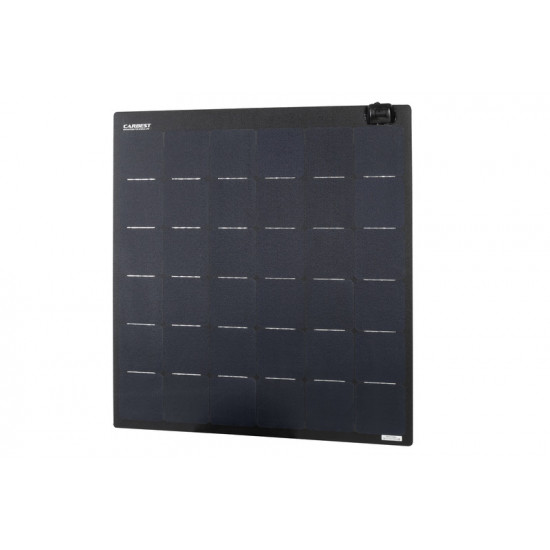 Flexible solar panel 125W black