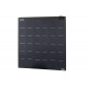 Flexible solar panel 125W black