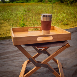 Bamboo tabletop - 43 x 32 cm