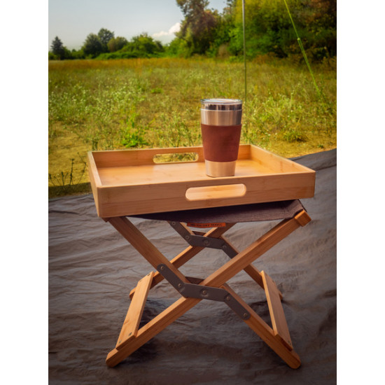 Bamboo tabletop - 43 x 32 cm