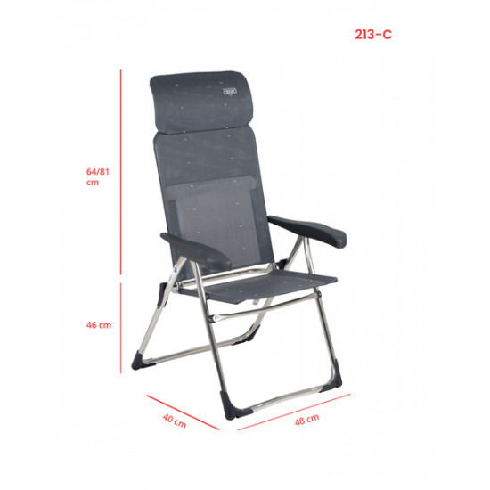 Crespo Camping Chair AL-213 – Extra Compact