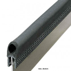 Sealing profile with sealing bead 17mm bead 30°