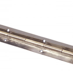Piano hinge, rod hinge for 16mm panels, stainless steel, 1.75m long