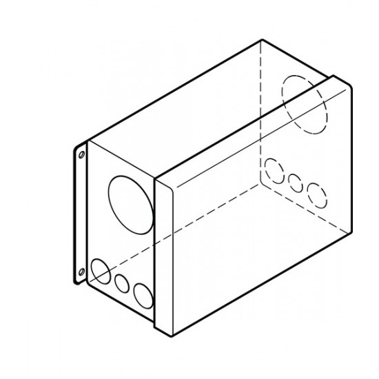 Airtronic D2 stainless steel box for Eberspächer auxiliary heater, external/underfloor mounting
