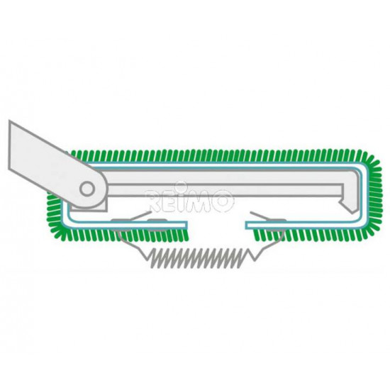 Doormat for step, color: black