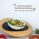 Porcelain Magnetic Food Bowl - White