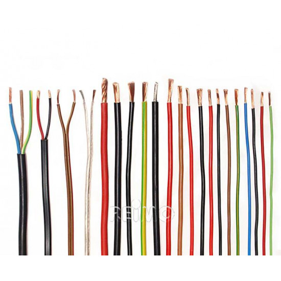 Automotive cable (color: black) 10 mm