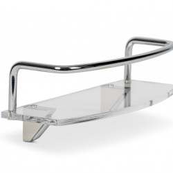 Transparent shelf - 240 x 90 x 90 mm