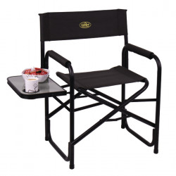 Maxi DeLuxe II director's chair with side table
